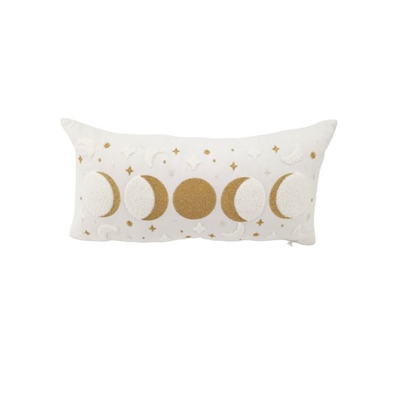 Martha Stewart Moon Phases Celestial Decorative Pillow 10" x 20" - Picture 8 of 8